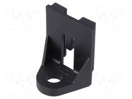 Holder; screw,push-in; Body: black; polyamide,polyamide 66; black MTA