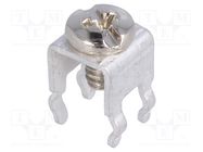 Terminal: screw terminal; THT,screw terminal; silver; 7x5mm KEYSTONE