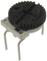 TRIMMER POTENTIOMETER, 1MOHM 1TURN THROUGH HOLE