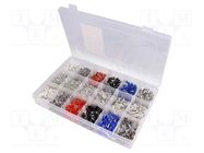 Kit: bootlace ferrules; insulated,non-insulated; 8190pcs. NINIGI