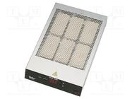 Preheater; 1.2kW; 190x245mm; 230VAC; 50÷400°C; ESD; Plug: EU WELLER