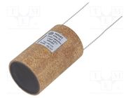 Capacitor: aluminum-polypropylene-paper; 1uF; 600VDC; ±5%; THT MIFLEX