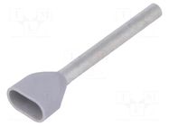 Tip: bootlace ferrule; insulated,double; copper; 0.75mm2; 18mm WEIDMÜLLER