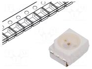 LED; yellow; SMD; 3528,PLCC2; 4.5÷12mcd; 2.2÷2.6VDC; 3.5x2.8x1.9mm BROADCOM (AVAGO)