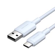 USB 2.0 A to USB-C 3A cable Vention CTQLH 2M (blue), Vention