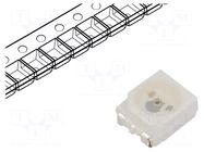 LED; orange; SMD; PLCC2; 71.5÷100mcd; 1.9÷2.4VDC; 3.5x2.8x1.9mm BROADCOM (AVAGO)
