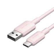 USB 2.0 A to USB-C 3A cable Vention CTQPH 2M (pink), Vention