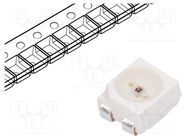 LED; SMD; 3528,PLCC4; amber; 450÷1125mcd; 3.5x2.8x1.9mm; 120°; 50mA BROADCOM (AVAGO)