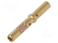 Contact; female; 16; 838,UTG,UTO,UTS,VGE1; gold-plated; bulk SOURIAU
