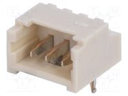 Connector: wire-board; socket; male; PicoBlade™; 1.25mm; PIN: 3; THT MOLEX