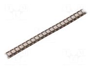 Programmable LED tape; RGB; 5050; LED/m: 144; 12mm; IP65; 140°; 5VDC WORLDSEMI