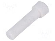 Sealing pin; male/female; white; DT,DTP; Size: 12,16 DEUTSCH