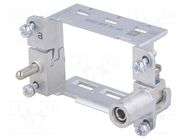 Frame for modules; size 10B; Han-Modular®; Modules: 3; 57x27mm HARTING