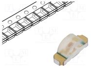 LED; SMD; 1204; yellow; 2.8÷8mcd; 3.2x1.5x1mm; 130°; 20mA; λd: 586nm BROADCOM (AVAGO)