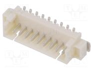 Connector: wire-board; socket; male; PicoBlade™; 1.25mm; PIN: 9; SMT 