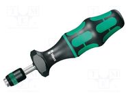 Screwdriver; torque,adjustable; Kraftform-7400; 155mm; 1.2÷3Nm WERA