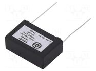 Capacitor: polypropylene; 680nF; 600VDC; 27.5mm; ±2%; -25÷85°C; THT MIFLEX