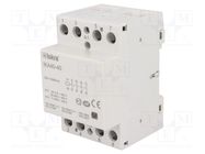 Contactor: 4-pole installation; 40A; 230VAC; NO x4 ISKRA