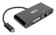 USB-C MULTIPORT ADAPTER, DVI, USB-A, PD