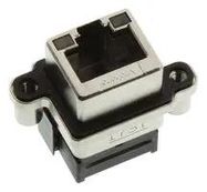 RJ45 ENET CONN, R/A, JACK, 8P8C, PANEL
