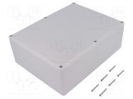 Enclosure: multipurpose; X: 174mm; Y: 224mm; Z: 80mm; polystyrene KRADEX