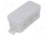 Enclosure: junction box; X: 43mm; Y: 90mm; Z: 37mm; polypropylene PP SPELSBERG