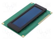 Display: OLED; graphical; 100x32; Dim: 98x60x10mm; blue; PIN: 16 RAYSTAR OPTRONICS