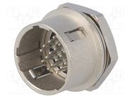 Connector: circular; HR10; push-pull; socket; 2A; silver plated HIROSE