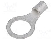 Tip: ring; M10; 2.5÷6mm2; non-insulated; tinned; copper; bulk MOLEX