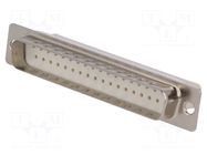 Connector: D-Sub; PIN: 37; plug; male; for cable; Type: w/o contacts MH CONNECTORS