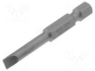 Screwdriver bit; slot; 3,5x0,6mm; Overall len: 50mm; PROFESSIONAL WIHA