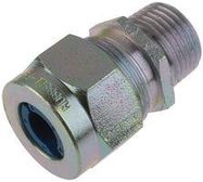 CORD CONNECTOR, ZINC PLATED STEEL, BLUE