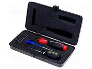 Kit: screwdriver bits; 10pcs; torque; Torque: 0.8÷5Nm; ±6% WIHA