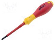 Screwdriver; insulated; Phillips; PH1; Blade length: 80mm; 1kVAC WIHA