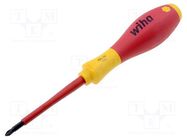 Screwdriver; insulated; Phillips; PZ1; Blade length: 80mm; 1kVAC WIHA