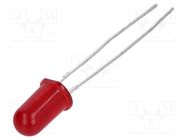 LED; 5mm; red; 1.5÷2.3mcd; 50°; Front: convex; 1.7÷2VDC BROADCOM (AVAGO)