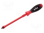 Screwdriver; slot; 3,0x0,5mm; SoftFinish®; Blade length: 100mm WIHA