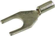 TERMINAL, SPADE/FORK, #6, CRIMP