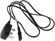 POWER CORD, IEC60320-1, 1.8M, 10A, BLACK