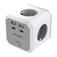 BlitzWolf BW-EC2 8-in-1 Power Cube (4xAC / 2 x USB-A / 2 x USB-C), BlitzWolf