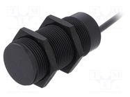 Sensor: capacitive; Range: 2÷15mm; OUT: PNP / NO; Usup: 10÷30VDC BALLUFF