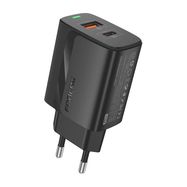 Foneng EU66 A+C 2 network charger (PD20W) black, Foneng