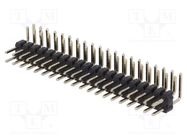 Connector: pin strips; pin header; male; PIN: 40; angled 90°; 2mm CONNFLY