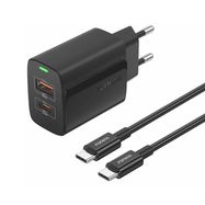 Foneng EU66 A+C 2 Charger Black, Foneng