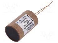 Capacitor: copper-polypropylene-paper; 1uF; 600VDC; ±5%; Ø44x70mm MIFLEX