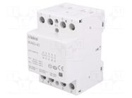 Contactor: 4-pole installation; 63A; 230VAC; NO x4; IKA ISKRA