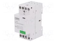 Contactor: 4-pole installation; 32A; 230VAC; NO x4; IKA ISKRA