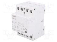 Contactor: 4-pole installation; 40A; 24VAC,24VDC; NO x4 ISKRA