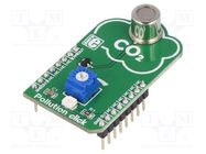 Click board; prototype board; Comp: WSP2110; gas sensor; 5VDC MIKROE