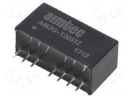 Converter: DC/DC; 2W; Uin: 9÷18V; Uout: 5VDC; Iout: 400mA; SIP8 AIMTEC